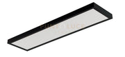 STRUTTURA NERA PER PANNELLO LED 29,8X119,8X4,5CM