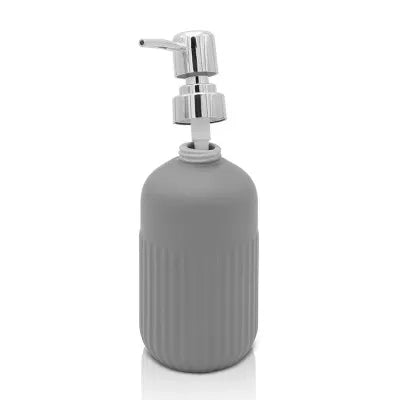 Set completo accessori bagno grigio in ceramica Cup