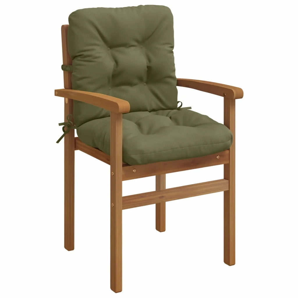 Cuscini per Sedia Alta in 2 Pezzi VIANEN 2 pcs 100% Poliestere 953782