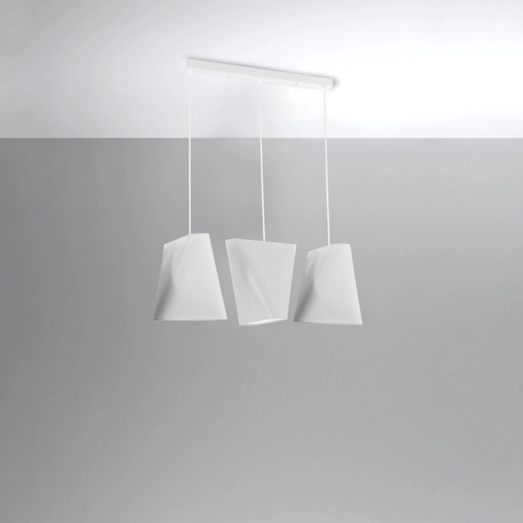 Lampadario BLUM 3 bianco
