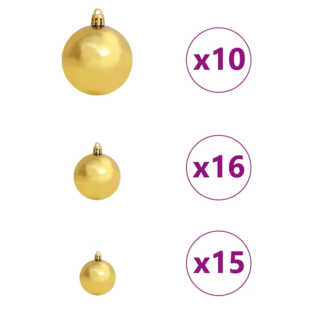 Albero di Natale artificiale Bianco 240 cm 3396066