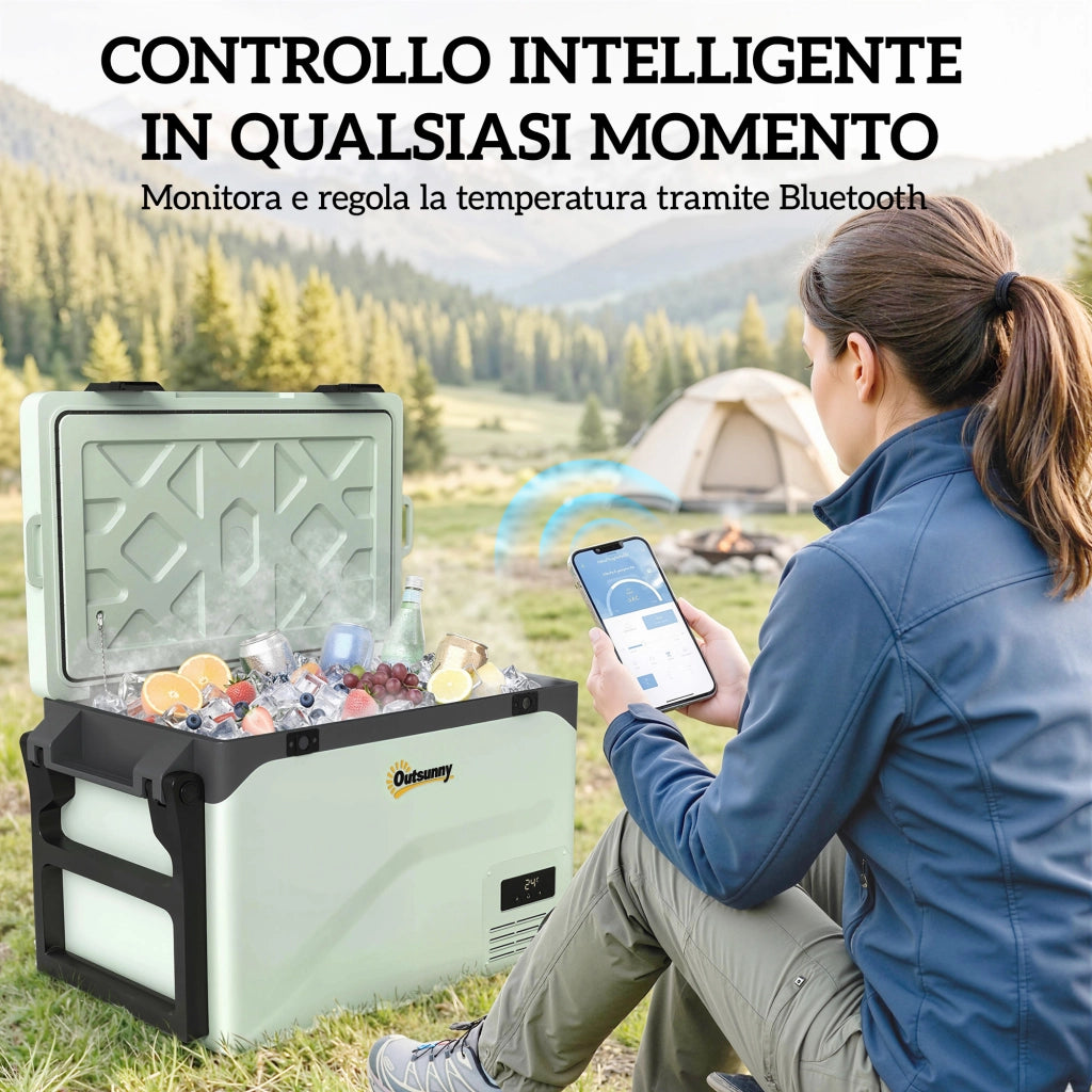 Frigorifero Portatile a Compressore 42.5L con App ¨C Minimal ¨C -20¡æ a 20¡æ