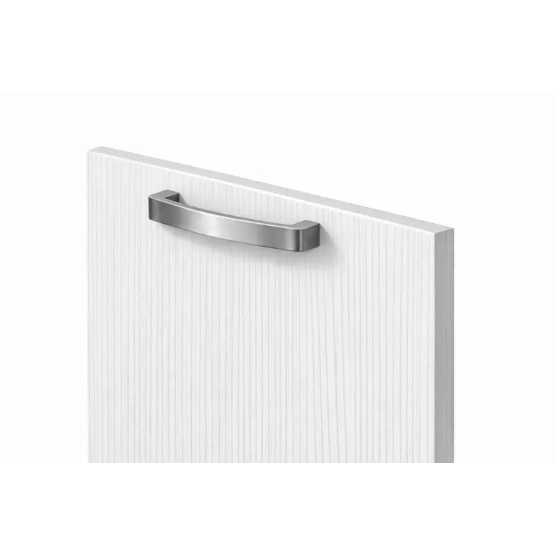 Anta per mobili in Legno nobilitato Compresa di Maniglia 72x30 Bianco Frassino
