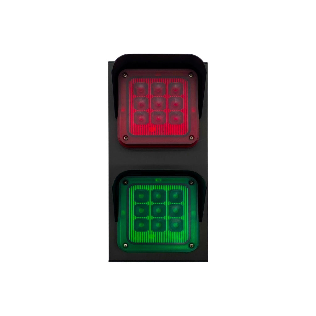SEMAFORO 2 LUCI ROSSO-VERDE 12/24V VDS SEM-2 550/3018 AUTOMAZIONE AUTOMATISMI