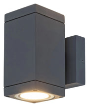 Applique esterna minimal 2xGU10 antracite Buffalo Rabalux