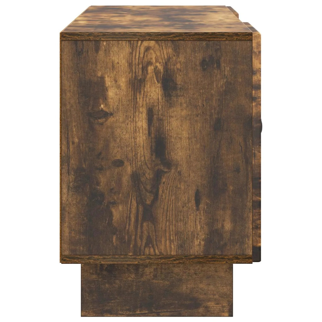 Mobile TV-Credenza per TV 102 x 34,5 x 50 cm Rovere Fumo Legno ingegnerizzato 244306
