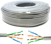 CAVO LAN PER RETI CAT.5E 4C UTP RIGIDO CCA