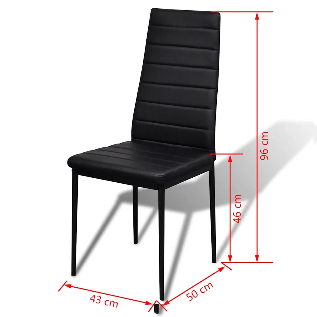 Set da Pranzo 5 pz Nero CFW2511438