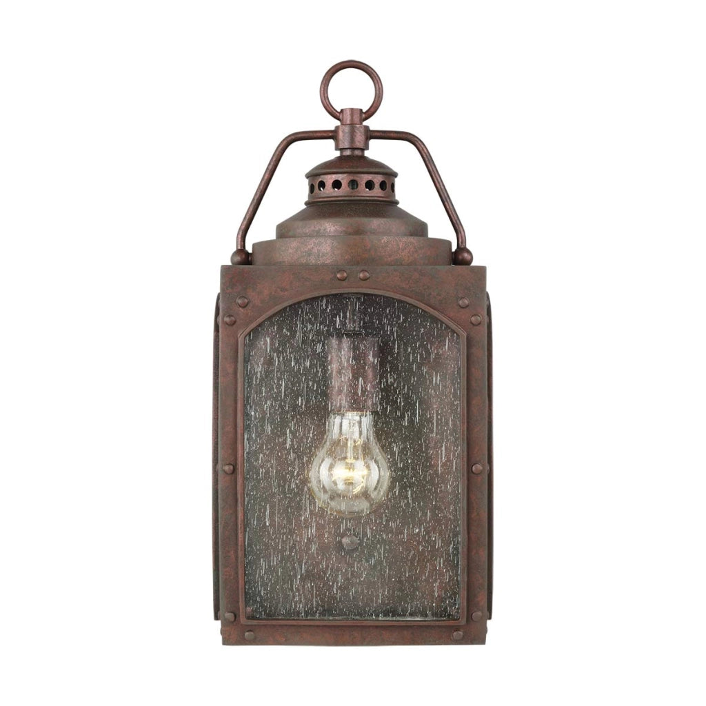 Applique esterna vintage E27 60W Randhurst Feiss rame