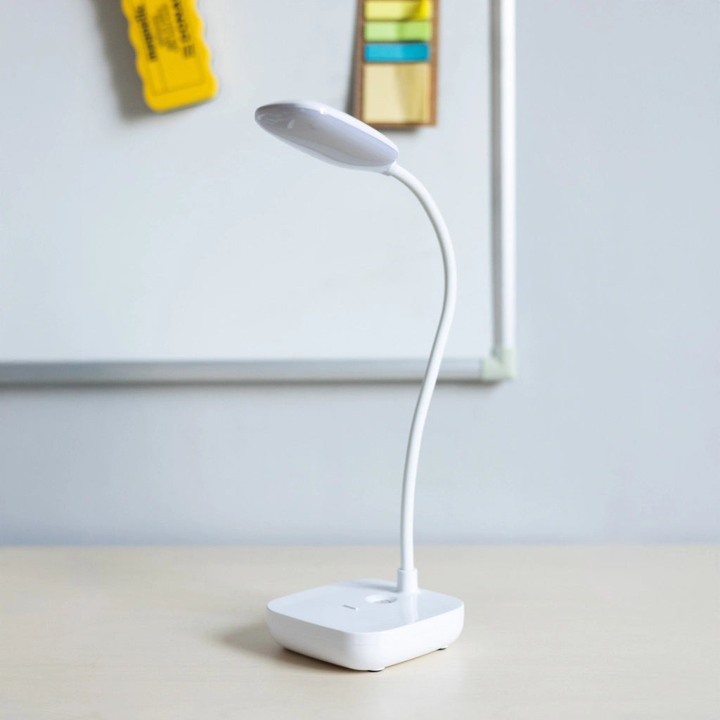 Lampada scrivania bianca flessibile LED 7W Zuma Line