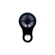RADIOCOMANDO NERO RESISTENTE ALL'ACQUA 4 CANALI 433 MHZ KEY AUTOMATION SUB-44R
