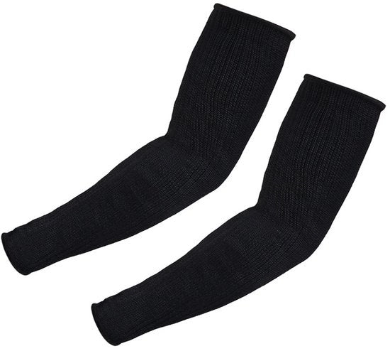 Manubri protettivi - Maniche tagliresistenti - 5 livelli di protezione - 38cm - Cavo in acciaio inossidabile - Protezione manubrio - Adatto per adulti