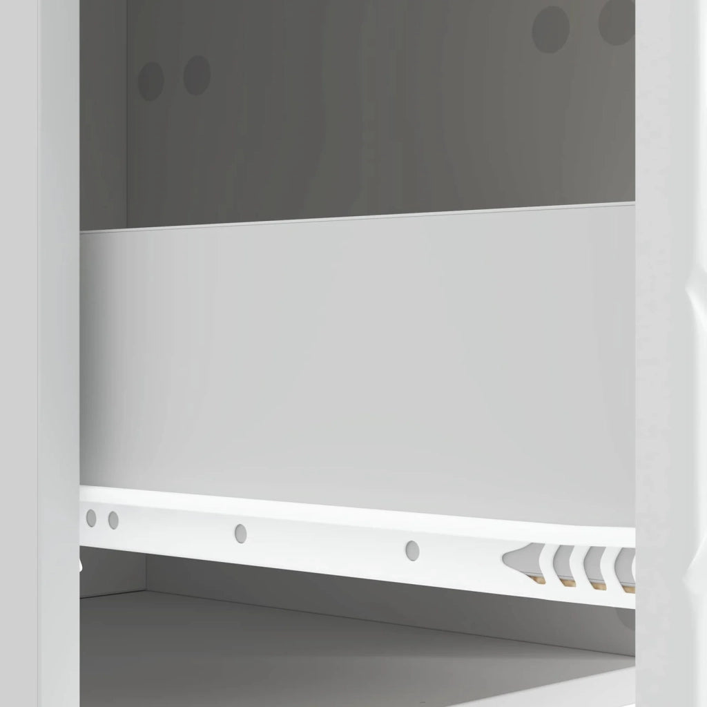 Mobiletto da notte a muro Bianco 34,5 x 33 x 40 cm 898805
