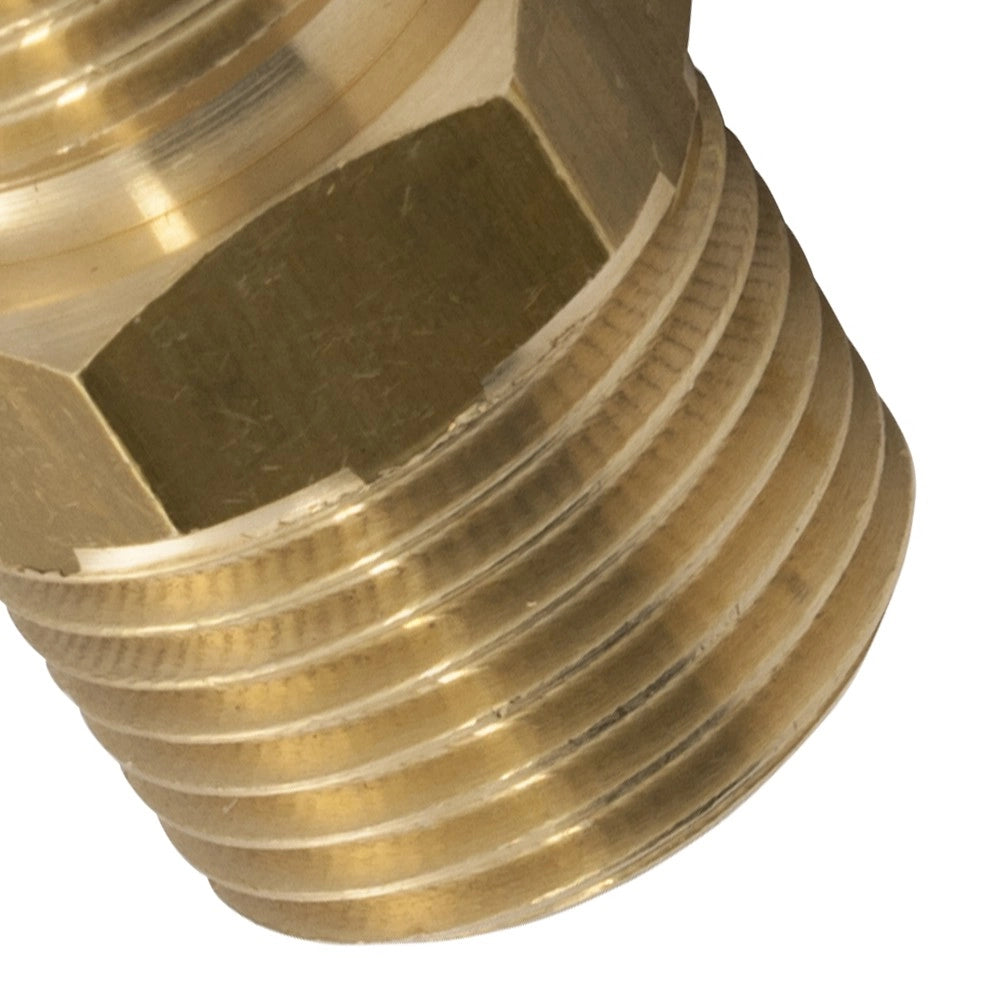 Nipples in ottone maschio con filettatura destra-sinistra