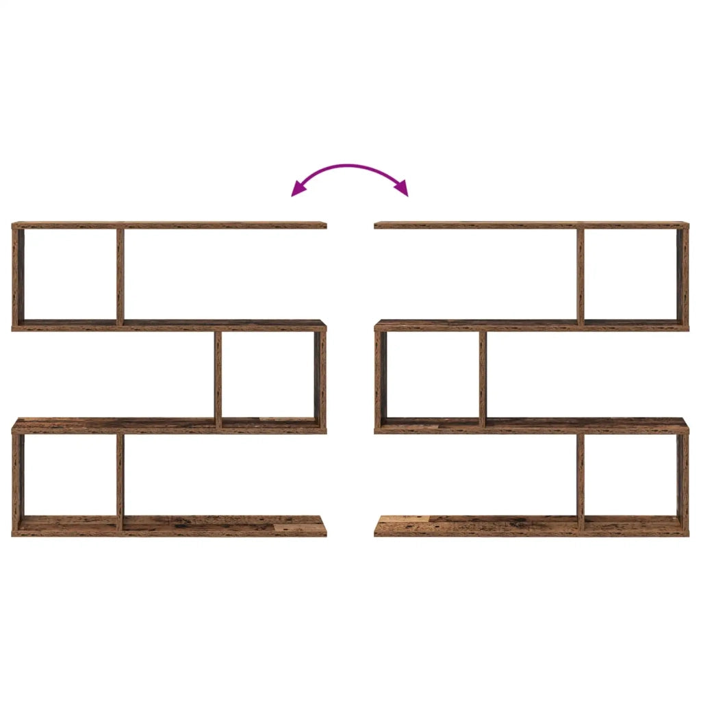Scaffale da parete Legno antico 80 x 12 x 79,5 cm 8012282