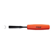 SGORBIA ACCIAIO P/LEGNO C/MANICO 150 MM N 2