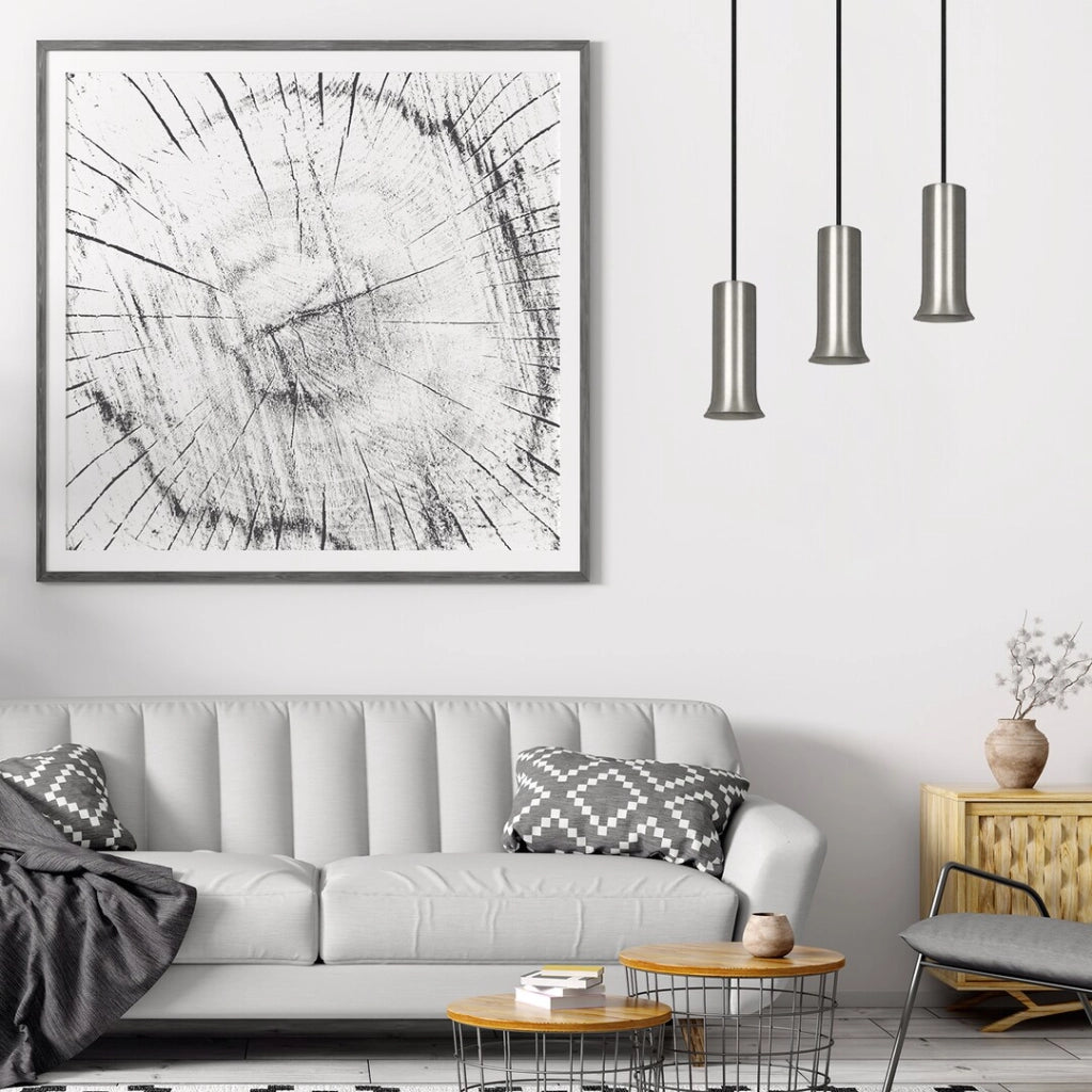 Lampada a sospensione industriale Rabalux Zuriel E27 cromo