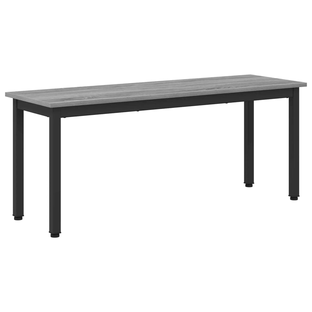 panchina Grigio Sonoma 110 x 35 x 45 cm Legno ingegnerizzato 892599