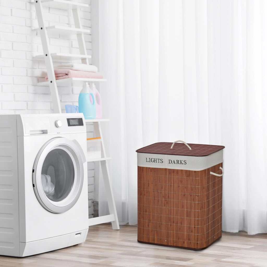 Cestino per Biancheria in Bamb¨´ ¨C Minimal ¨C 52x32x63cm