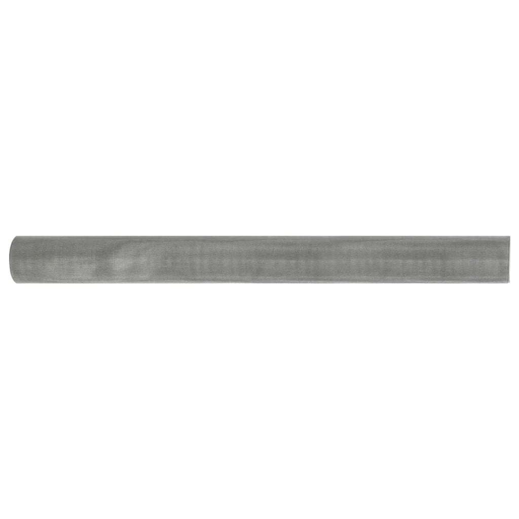 Rete per schermatura 80 x 500 cm 30 Mesh Argento 42039554