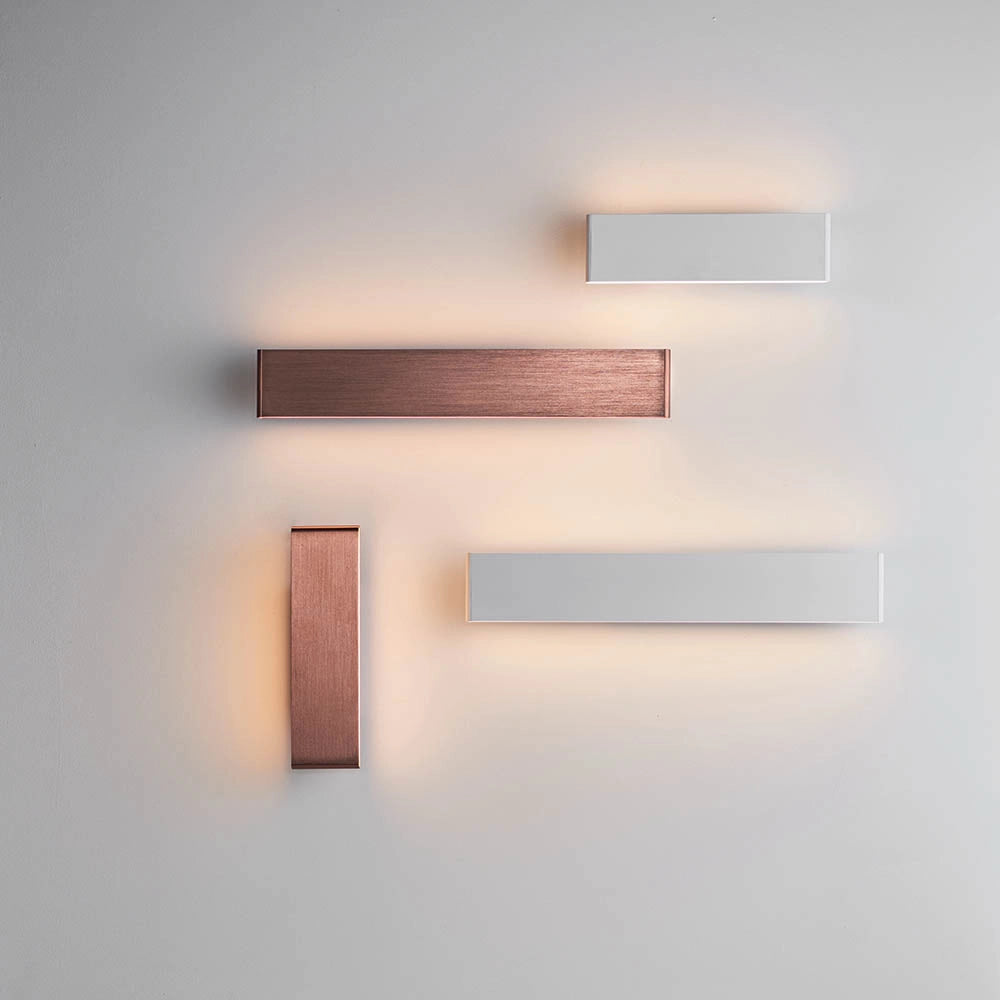 Applique LED rettangolare bianca opaca 6W Endon Bodhi