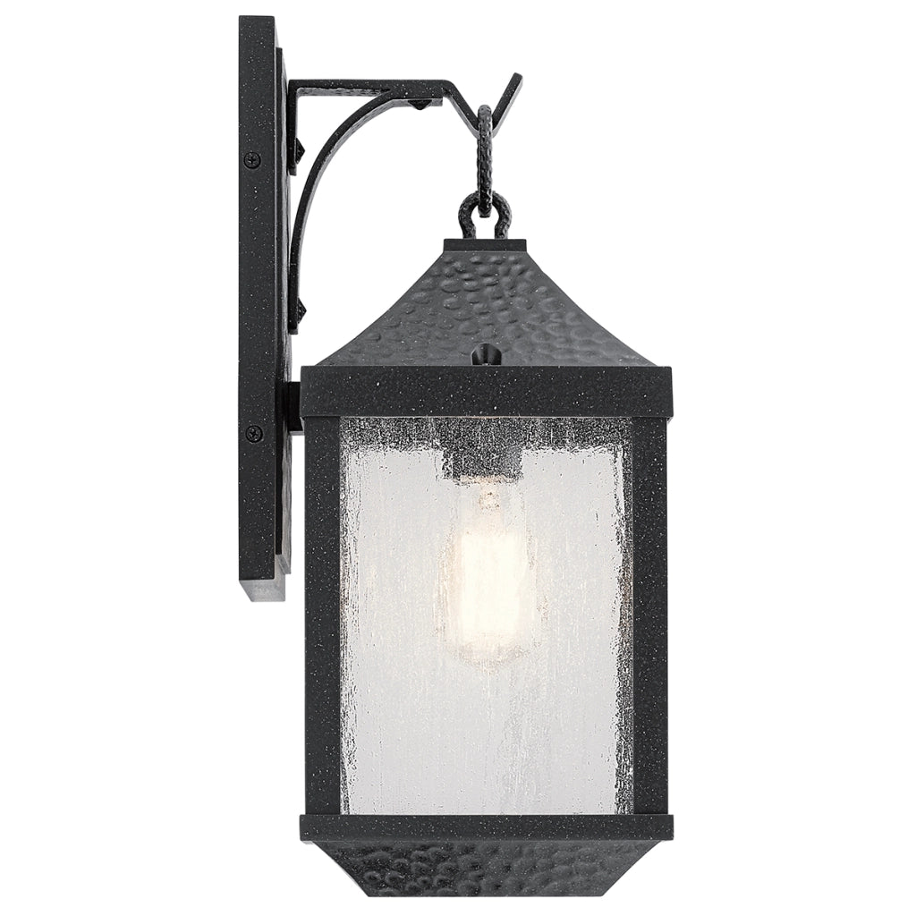 Applique esterna Springfield nero anticato E27 60W Kichler