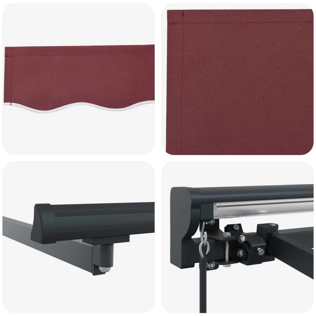 Struttura della tenda Borgogna 350 x 250 cm 3330243
