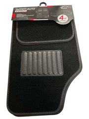 TAPPETI PER AUTO IN MOQUETTE 4 PEZZI