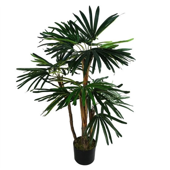 Foglia Grande Albero Artificiale, 100 cm Palma di Foglia
