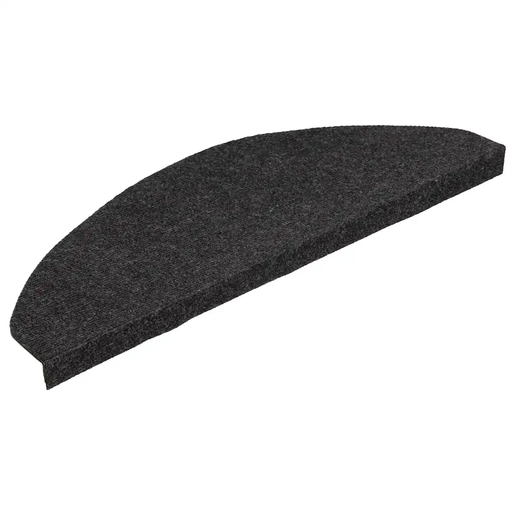 Tappetini Autoadesivi per Scale 15 pz | Gradini per Scale 65x22,5x3,5 cm Neri