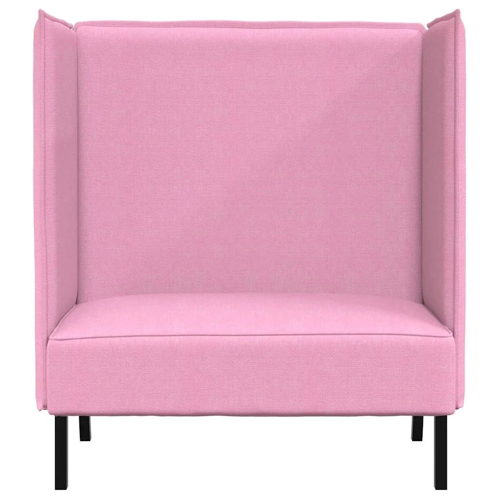 Divano | Divano da soggiorno | Sofa alto 101cm Rosa Tessuto