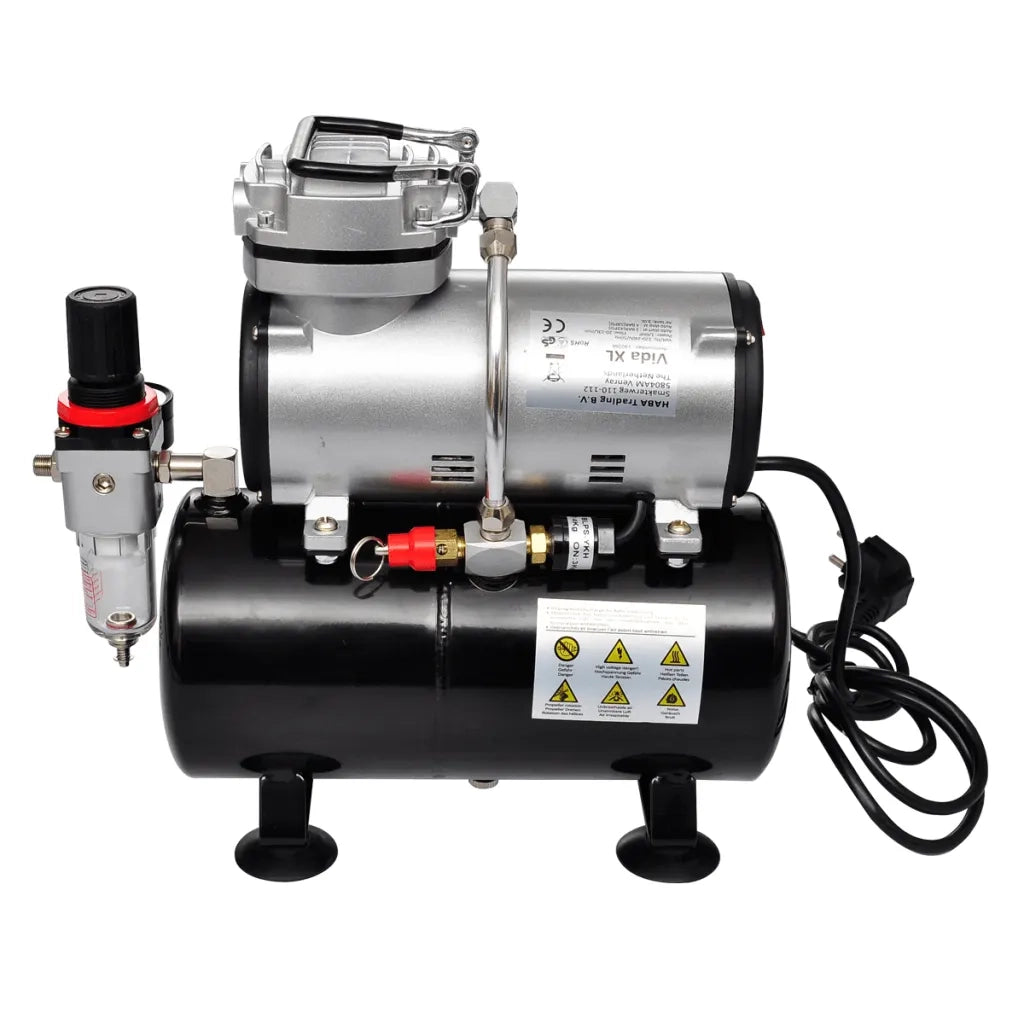 Set Compressore Aerografo con 3 Pistole 140284