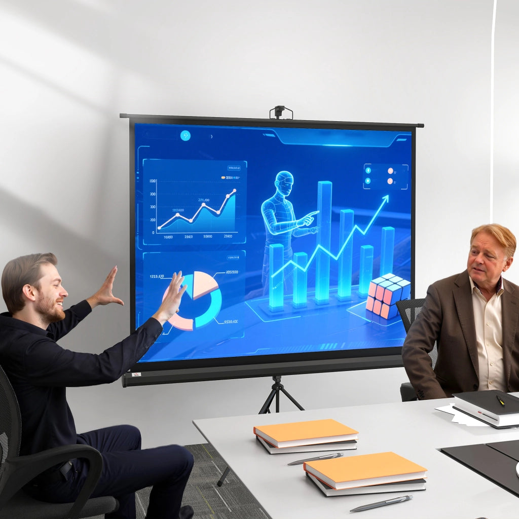 Schermo per proiettore 4:3 ¨C Xylo ¨C Nero, per casa e ufficio