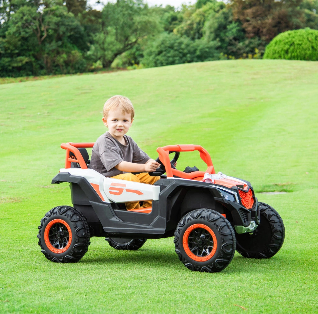 Auto UTV per Bambini ¨C zephmum ¨C 2 Posti, 12V, Telecomando, per 3-6 Anni