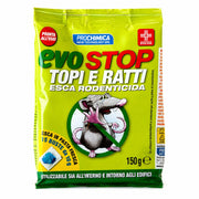 Prochimica evostop topi e ratti esca rodenticida 15 esche da 10 gr (150 gr)