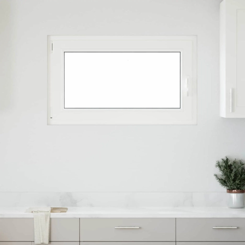 Finestra per Soffitta RISOR 100 x 60 cm PVC e Vetro Bianco CFW3247806