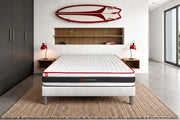 Materasso 160x200 cm Molle insacchettate e memory foam - Energy