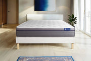 Kit rete e materasso Actilatex zen 120x195cm - Spessore : 26cm - Lattice e memory foam - Bilanciato -