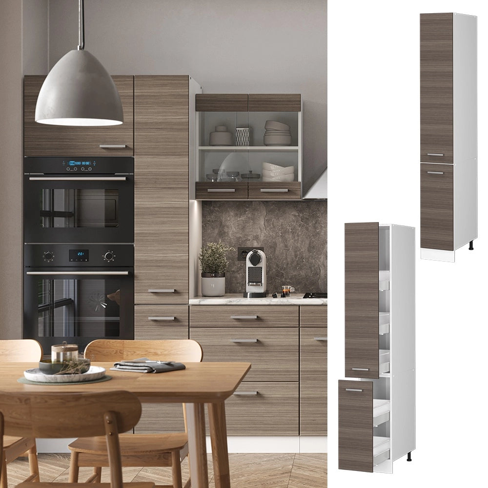 Armadio da farmacia R-Line Grigio nobile/Bianco 30 cm Vicco