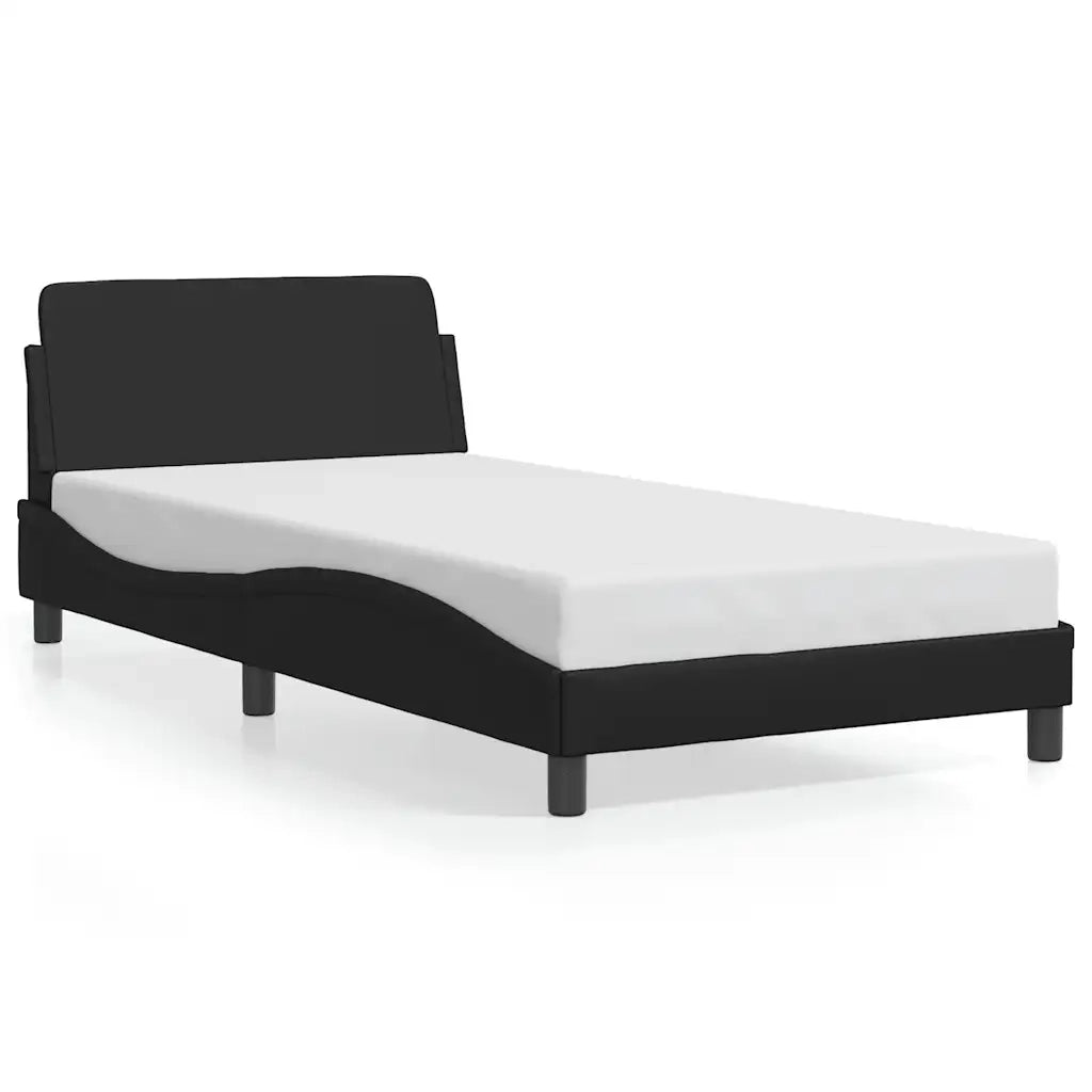 Giroletto Dover Nero 100x203 cm in Similpelle 373276