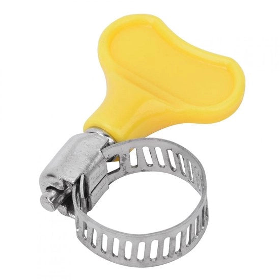 Kit di attacchi per tubi 10 pezzi - Attacchi per tubi in acciaio inossidabile - Manubrio in plastica - Adattabile - Resistente alla corrosione - Duraturo - Bocchetta per tubi