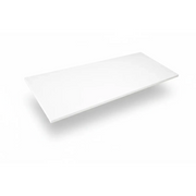 Ripiano Di Legno per Armadio Lunghezza 56,4 CM Altezza 1.8 CM Profondità 50 CM Bianco