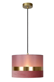 Lampada a sospensione rosa/oro Extravaganza E27 Lucide