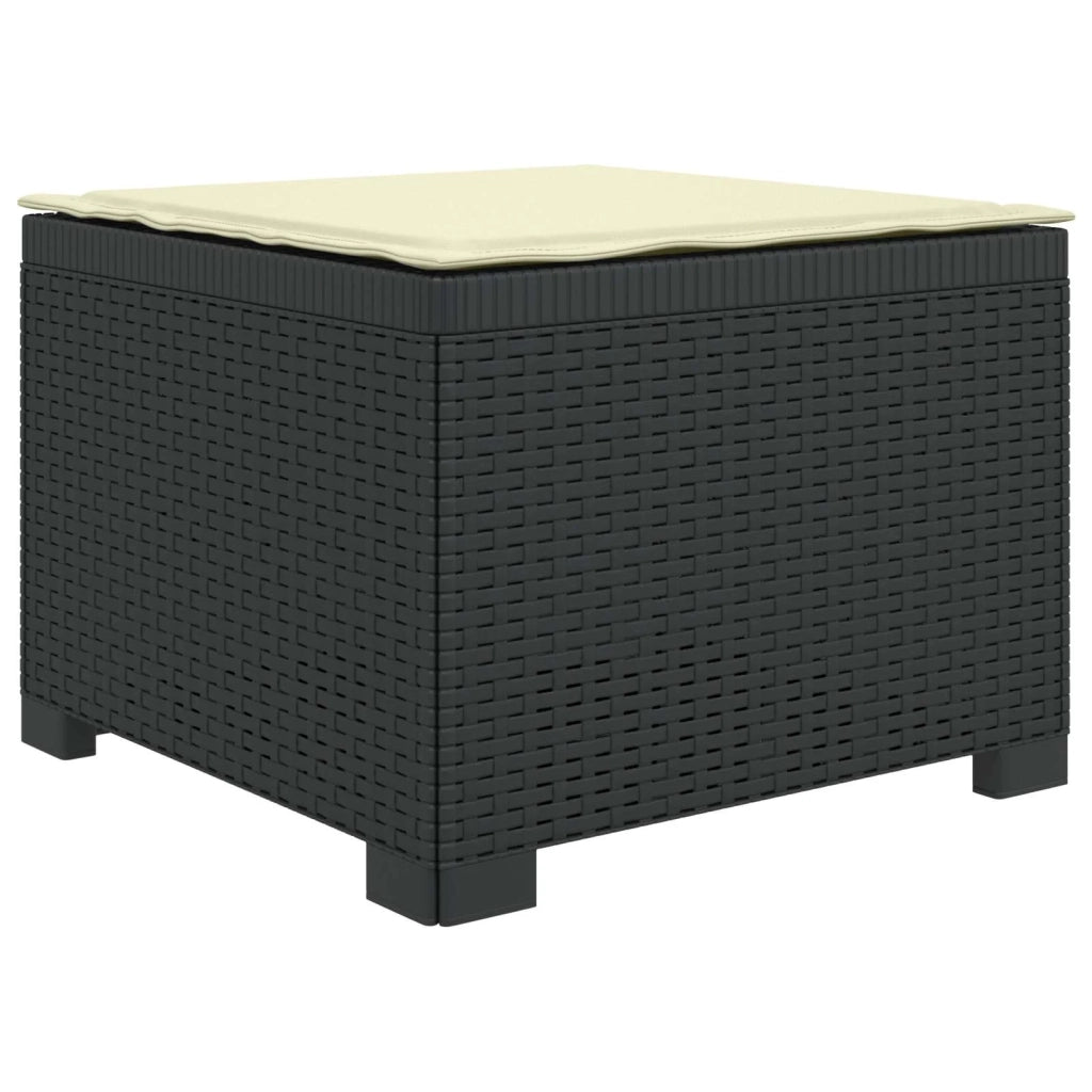 Divano da Giardino a 1 Posto con Cuscino Aspetto Rattan PP 8011760
