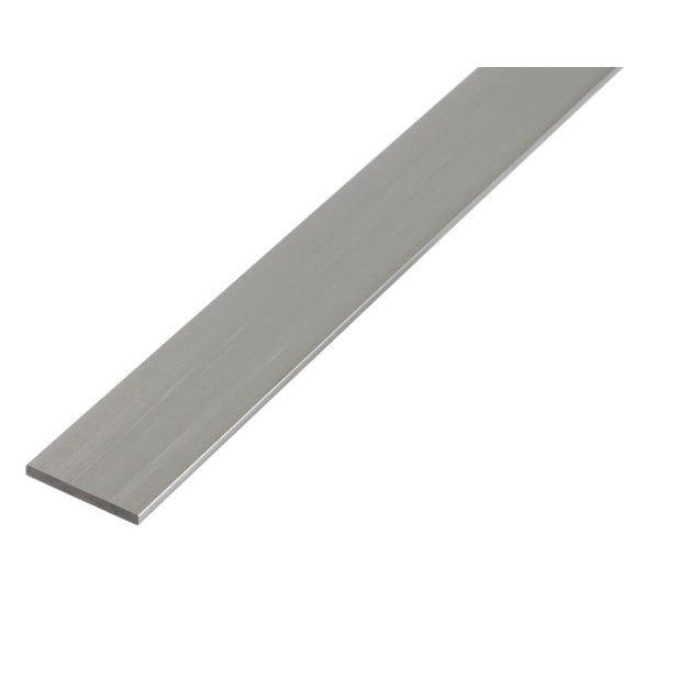 BARRA PIATTA 25X2X1000MM ALLUMINIO