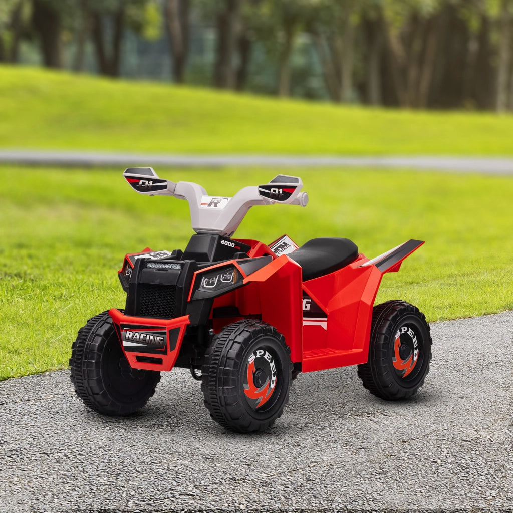 Quad elettrico per bambini ¨C zephmum ¨C 70x41.5x48.5 cm Rosso