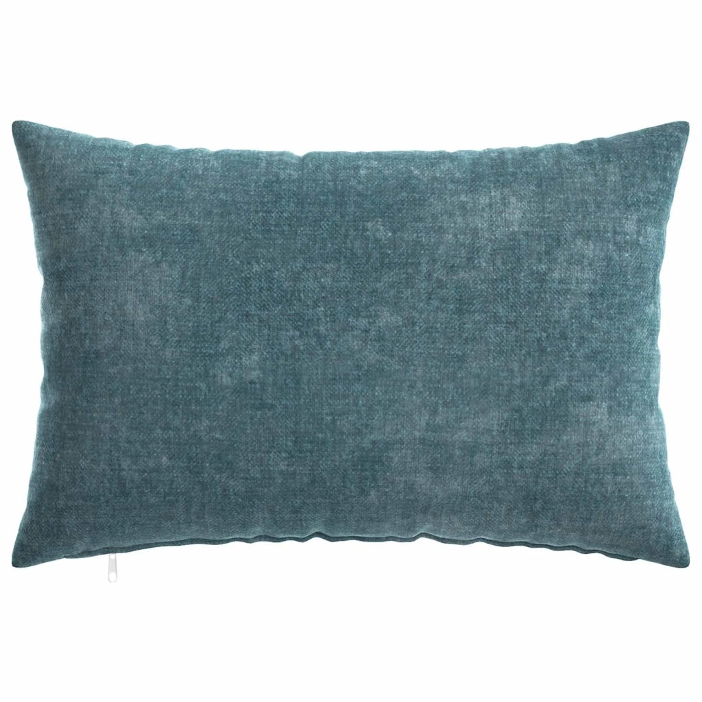Federa 6 pz HEERLEN Blu 30 x 50 cm Tessuto Chenille 907794