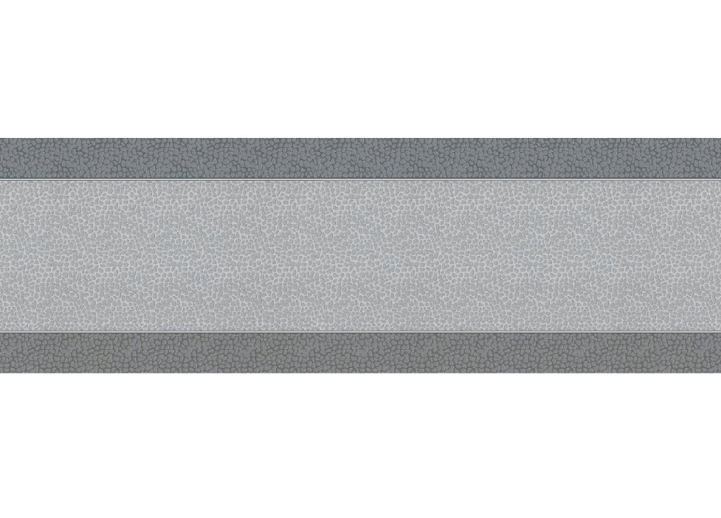 Tappeto Passatoia Cucina Antiscivolo Sottolavello Digitale Fantasie Varie - 50x140 - Bourbon Grigio