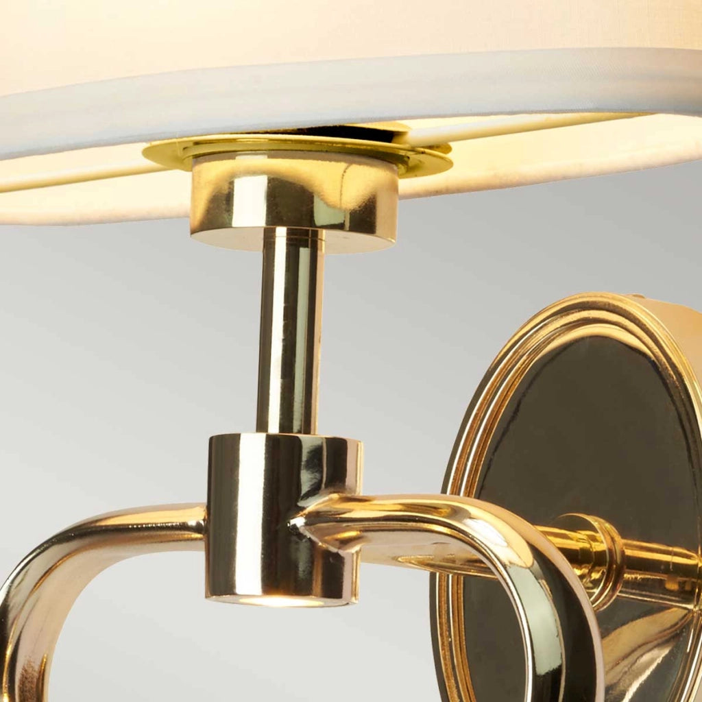 Applique oro Falmouth cuore 1xG9+LED 1W IP44 Elstead