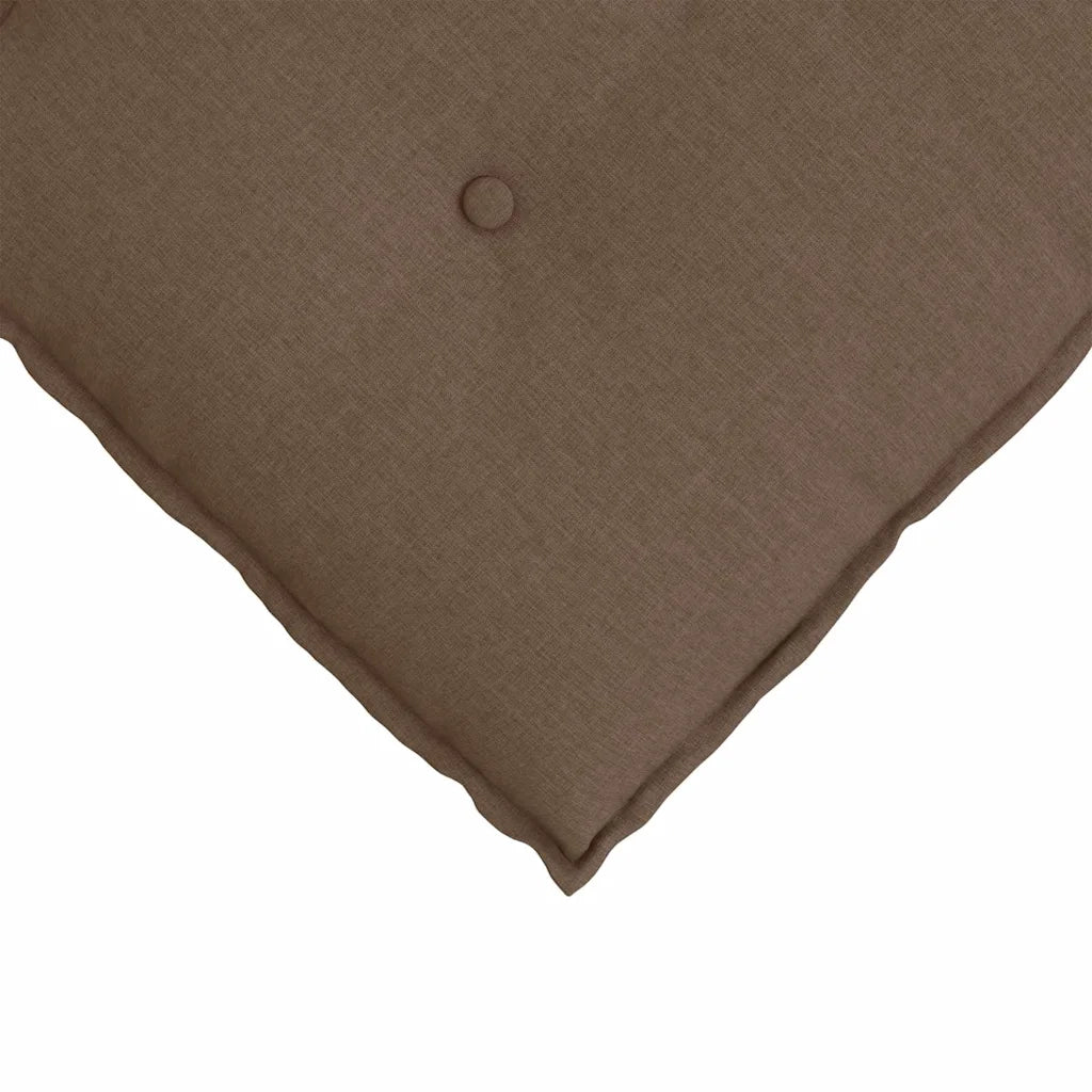 Cuscino per Schiena | Cuscino dorsale Marrone 160 x 19 x 50 cm Tessuto
